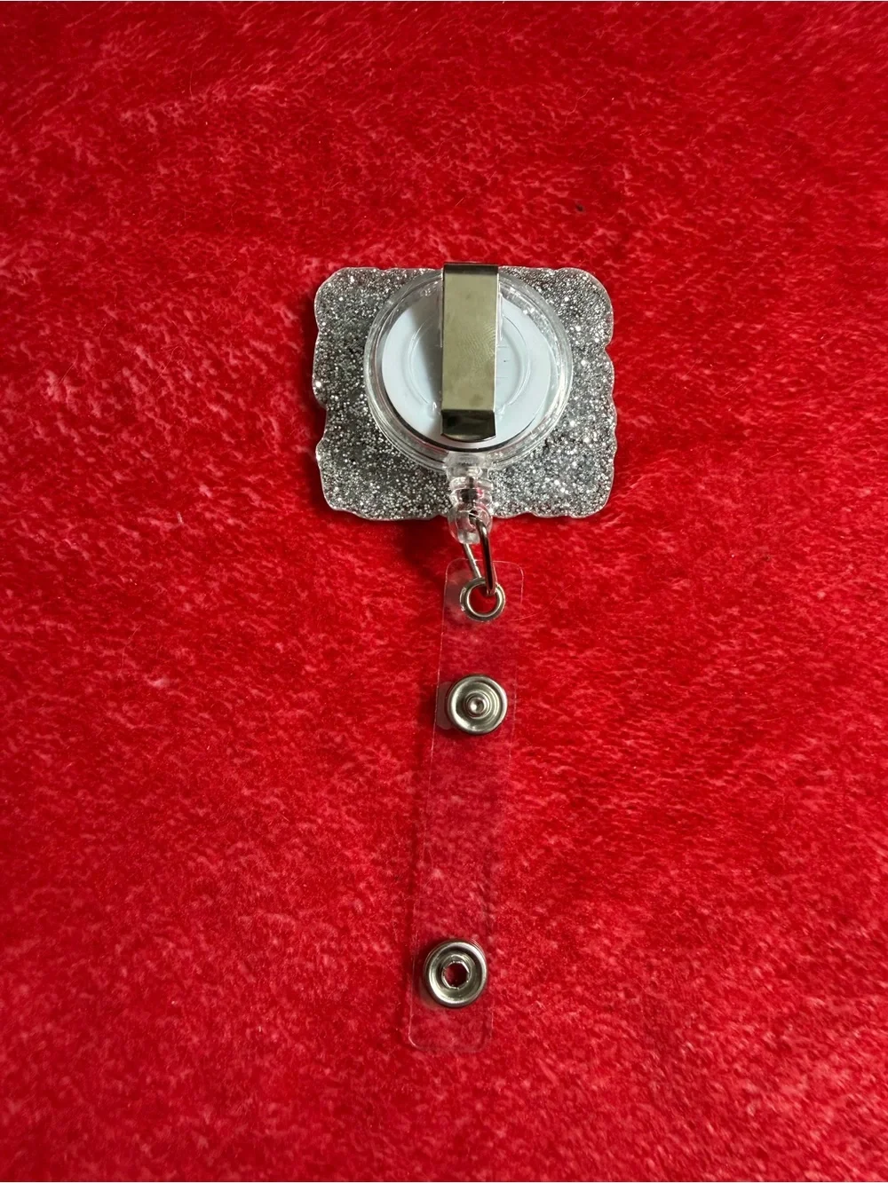 Get Your Shift Together Badge Reel - Red